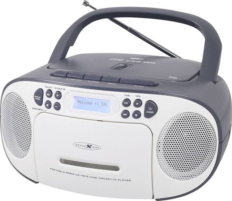 Reflexion - RCR2260DAB - Radio - Grijs - Wit