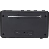 Reflexion Draagbare DAB+ en FM-radio - Antraciet/Grijs - Oplaadbare Batterij