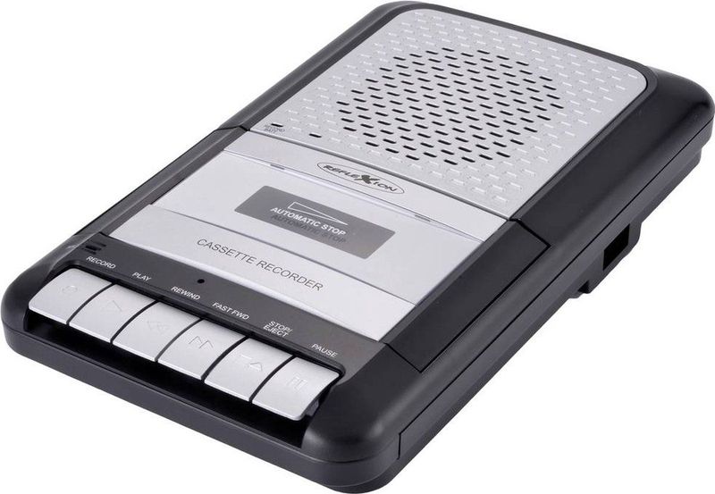 Reflexion CCR8014 Cassetterecorder - Zwart - Inclusief AUX-IN en Microfoonaansluiting