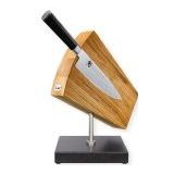 Kai Shun - Roterend Messenblok - Graniet/Eiken - Voor Maximaal 6 Messen