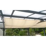 Floracord Seilspannsonnensegel »Innenbeschattung«, BxT: 420x140 cm, 1 Bahn