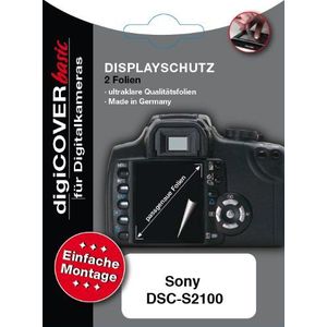 DigiCover Displaybeschermfolie voor Sony DSC-S2100