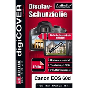 digiCOVER Premium LCD-schermbeschermfolie voor Canon EOS 60D/600D