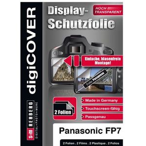 digiCOVER LCD-scherm beschermfolie voor Panasonic DMC-FP7