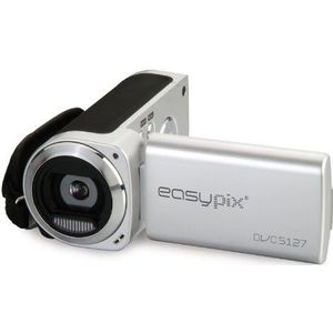 Easypix DVC 5127 Trip Camcorder (6,9 cm (2,7 inch) display, Flash D1 720 x 480 pixels, zwart/zilver