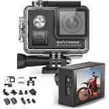 Easypix Goxtreme BLACKHAWK 4K+, Actioncam, Enhanced Image Stabilization, HDMI, USB 2.0 Micro, Zwart