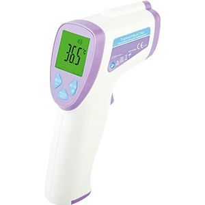 Easypix ThermoGun TG2 hoofdthermometer, contactloos voor medisch gebruik, infraroodmeting