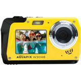 Aquapix W3048-I Edge - Digitale Onderwatercamera - Geel - Waterdicht tot 3 m