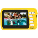 Aquapix W3048-I Edge - Digitale Onderwatercamera - Geel - Waterdicht tot 3 m