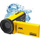 Aquapix WDV5630 Yellow - 5m Waterproof 4K camcorder
