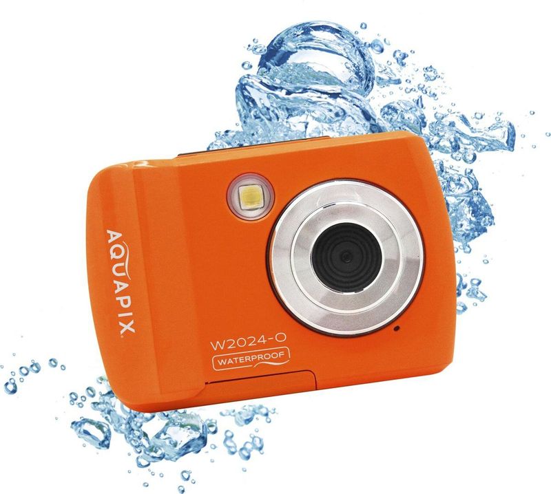 Easypix - Aquapix W2024 - Actiecamera - Oranje - Waterdicht
