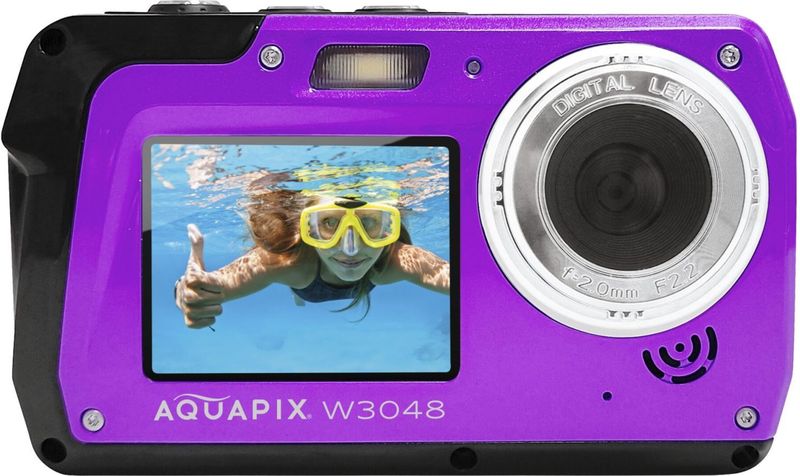 Easypix - Aquapix W3048 Edge - Actiecamera - Violet - 12 Megapixels