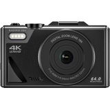 Easypix - V64 Flip - Digitale Camera - Zwart - 18x Digitale Zoom - 4K Video