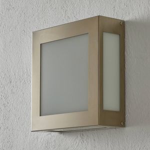 CMD LED buiten wandlamp Aqua Legendo, roestvrijstaal