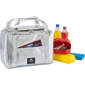 BE COOL City M Zilver | koeltas | Design | Premium | Coolingbag | 16,5 ltr|