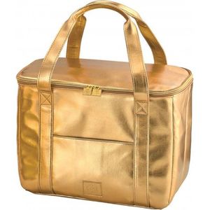 BE CooL CITY M Gold Koeltas| Design | Premium | Coolingbag | beachtas | 16.5 ltr