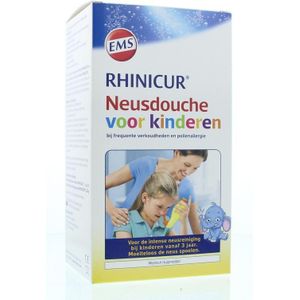 Rhinicur Neusdouche kind met 4 zakjes 1set