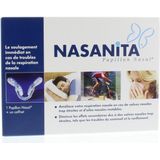 Neusvlinder - Helpt bij Ademhalingsproblemen - Siliconen - Titaanbeugel