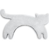 Leschi Warmtekussen Minina kat L - Grijs