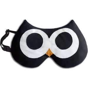 Leschi Oogmasker Stella de Uil - zwart