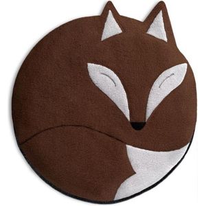 Warming pillow Luca the fox - chocolate
