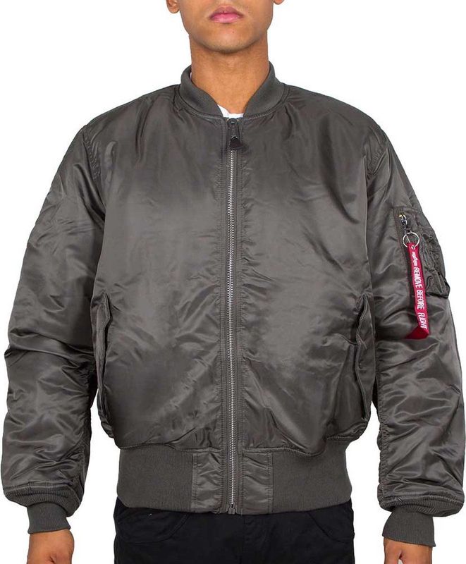 Alpha Industries - Ma-1 - Vliegjas - Grijs - Nylon