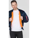 Alpha Industries MA-1 TT Bommenwerperjas voor heren Rep.Blue
