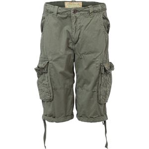 Cargoshort - Groen - Katoen - Casual Stijl