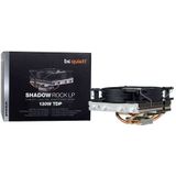 be quiet! Shadow Rock LP Processor Koeler 12 cm Zwart, Koper, Zilver