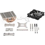 be quiet! Shadow Rock LP Processor Koeler 12 cm Zwart, Koper, Zilver