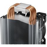be quiet! Pure Rock TDP 150 W CPU-koeler van geborsteld aluminium, HDT-technologie