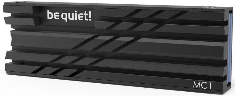 be quiet! MC1 SSD (solid-state drive) Koelplaat/radiatoren Zwart 1 stuk(s)