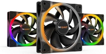 be quiet! Light Wings | 120mm PWM Triple Pack Computer behuizing Ventilator 12 cm Zwart 3 stuk(s)