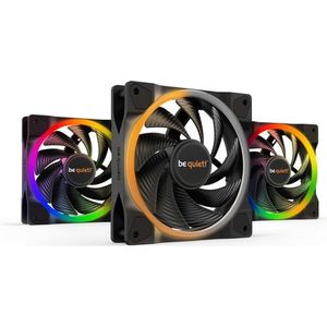be quiet! Light Wings High Speed - PC Ventilator - Zwart - 120 mm - 3 Stuks