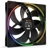 be quiet! Light Wings 140mm PWM - Computer Case Fan - Zwart - Triple Pack