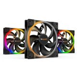 be quiet! Light Wings 140mm PWM - Computer Case Fan - Zwart - Triple Pack