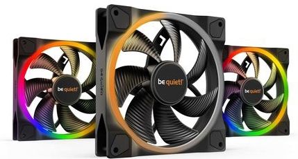 be quiet! Light Wings 140mm PWM - Computer Case Fan - Zwart - Triple Pack