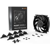 be quiet! Silent Wings 4 Ventilatorhuis 4 pin PWM 2500 RPM zwart