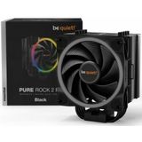 be quiet! Pure Rock 2 FX Black Processor Luchtkoeler 12 cm Zwart 1 stuk(s)