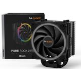 be quiet! Pure Rock 2 FX Black Processor Luchtkoeler 12 cm Zwart 1 stuk(s)