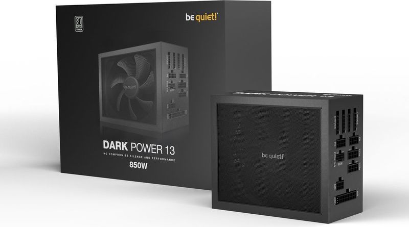 BeQuiet DARK POWER 13 PC-netvoeding 850 W ATX 80 Plus Titanium