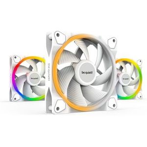 Be quiet! LIGHT WINGS White 120mm PWM Triple-Pack // BL100