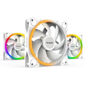 be quiet Lüfter Light Wings White Triple Pack 120mm PWM weiß