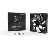 be quiet! Pure Wings 3 140mm PWM Computer behuizing Ventilator 14 cm Zwart 1 stuk(s)