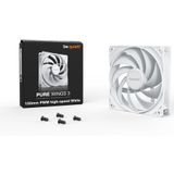 be quiet! Pure Wings 3 120mm PWM high-speed White Computer behuizing Ventilator 12 cm Wit 1 stuk(s)