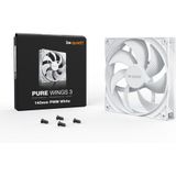 be quiet! Pure Wings 3 140mm PWM White Computer behuizing Ventilator 14 cm Wit 1 stuk(s)