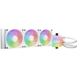 be quiet! Light Loop 360 mm - Waterventilator - Wit - 3 x Light Wings LX 120 mm PWM High Speed - ARGB