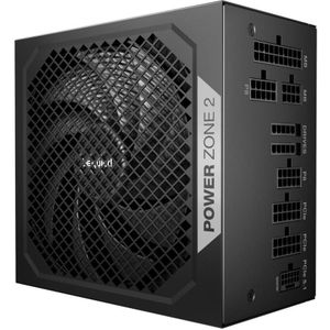 be quiet! Power Zone 2 750W - Voeding - ATX12V 3.1, EPS12V 2.92 - 80 Plus Platinum (115V) - 750 Watt - Modulair - 100-240V - Semi-passieve Zero RPM - PCIe 5.1 - zwart