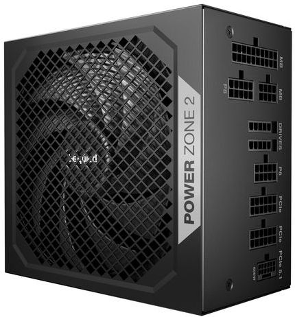 Be Quiet - Power Zone 2 - 850W - 80 Plus Platinum - Modulaire Voeding