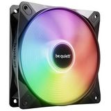 be quiet! LIGHT WINGS LX Black - Ventilatorhuis 120mm - PWM - 51.5 cfm - 1600 rpm - 25.5 dBA - ARGB LED - 4-pin PWM - zwart